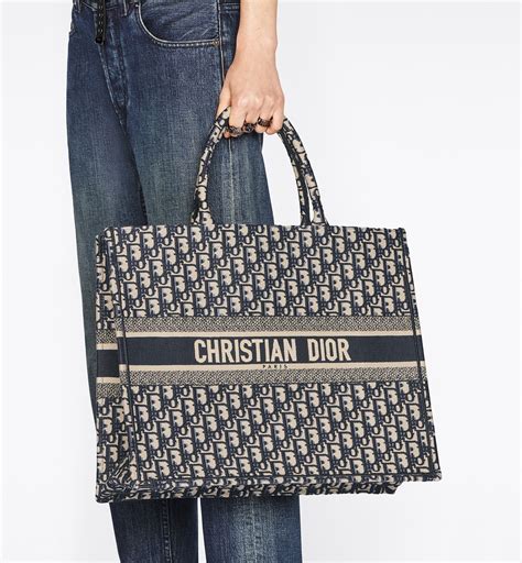 DIOR BOOK TOTE.